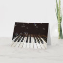 Recherche de piano cards Noir et blanc