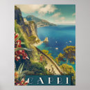 Search for vintage mediterranean travel posters Italy
