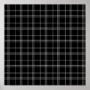 Search for black and white geometric pattern posters Lines
