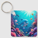 Search for aquatic life keychains Coral