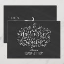 Search for chalkboard halloween invitations Typography