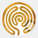 Search for labyrinths stickers Design