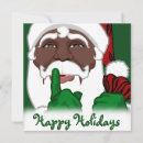 Search for african american santa invitations Black