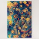 Recherche de surréalisme puzzles Bleu
