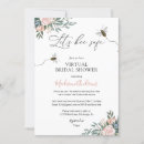 Recherche de zoom bridal shower invitations Virtuel