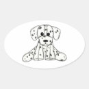 Search for black dog stickers Dalmatian