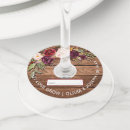 Search for wedding wine charms Burgundy
