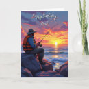 Search for man fishing birthday cards Ocean