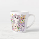 Recherche de chat kawaii tasses Chats de dessin animé