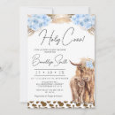 Recherche de blue floral baby shower invitations Moderne