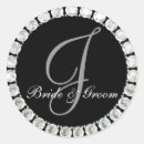 Search for customizeable wedding stickers Monograms