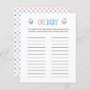 Search for oh baby gender reveal Minimalist