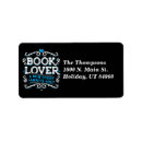 Search for book lovers return address labels Books