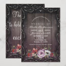 Search for flourish wedding invitations Silver