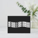 Search for cute moving announcement cards Black and white