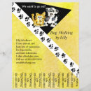Search for tears flyers Pet sitting