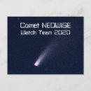 Recherche de comète cartes postales Astronomie