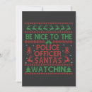 Search for police seasonal invitations Funny