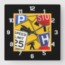Search for sign clocks Black