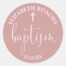 Search for baby girl baptism stickers Script calligraphy