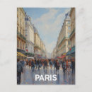 Recherche de rues paris cartes postales Vintage