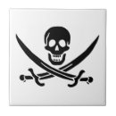 Recherche de pirate carreaux Jolly roger