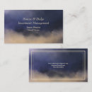 Search for investment business cards Minimalist