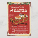 Search for breakfast party invitations Breakfast with santa