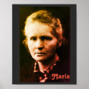 Search for radioactivity posters Marie curie
