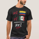 Recherche de fierté colombienne tshirts Mexicaine