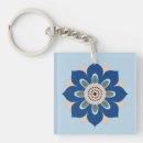 Search for rosette keychains Blue
