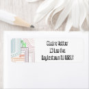 Search for pink purple return address labels Orange