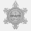 Search for wedding anniversary ornaments Elegant