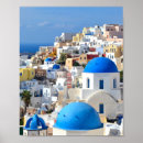 Search for greek island posters Santorini