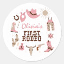 Search for 1st birthday stickers Western