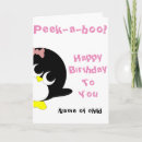 Search for penguin birthday cards Girl