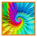 Recherche de motif spirale posters Coloré