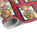 Recherche de bandana wrapping paper Cowgirl