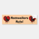 Search for rottweiler bumper stickers Pet