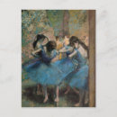 Recherche de danseurs bleus cartes postales Dégas