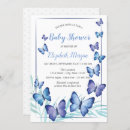 Search for violet baby shower invitations Butterfly