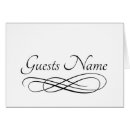 Search for blank table cards Seating