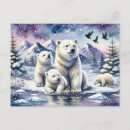Search for winter painting postcards Lake