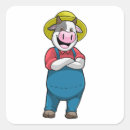 Search for cow farmer stickers Birthday