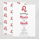Search for zodiac wedding invitations Horoscope