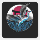 Search for japanese crane stickers Bird