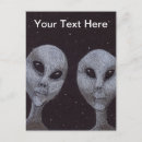 Search for alien abduction postcards Greys