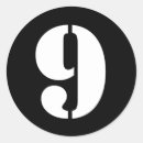 Recherche de numéro 9 autocollants Pour tous