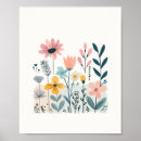 Search for flower drawings posters Stylish