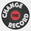 Search for vinyl record stickers Red